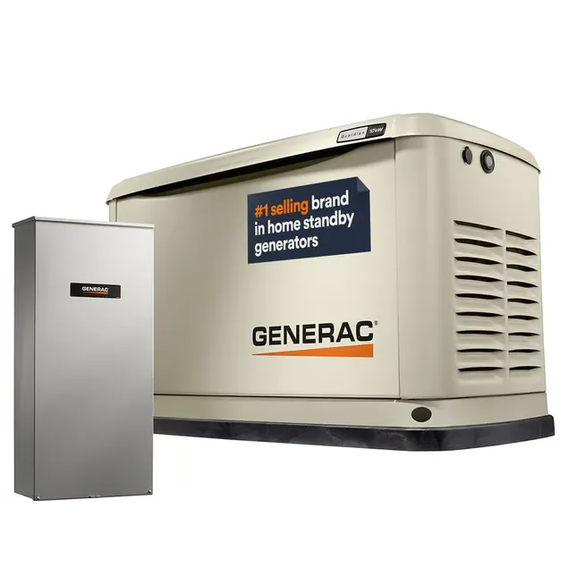Generador Generac Guardian 10 kW con transferencia automática